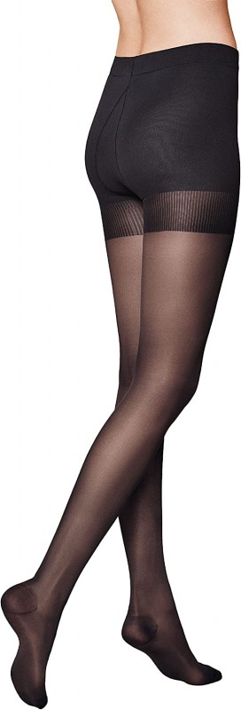 KUNERT Women's GLATT & SOFTIG 20 KSD Fine Pantyhose, Translucent, Black, 42/44, Black, 42-44